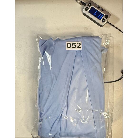 Davids Bridal Formal Gown Womens 2 Light Blue Off Shoulder Slit Lace‎ Prom Dress - Picture 15 of 15